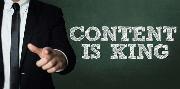 محتوا پادشاه است